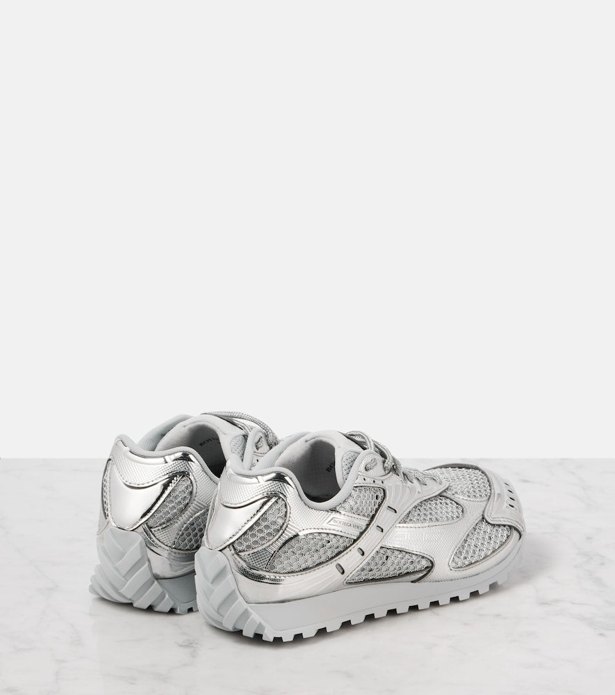 Bottega Veneta Orbit metallic sneakers