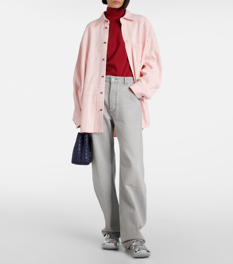 Bottega Veneta Orbit metallic sneakers