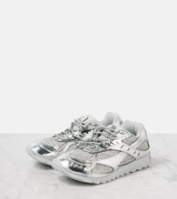 Bottega Veneta Orbit metallic sneakers