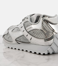 Bottega Veneta Orbit metallic sneakers