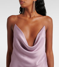 Y/Project Evergreen Invisible Strap satin slip dress