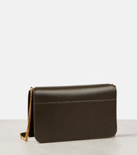 Saint Laurent Cassandre leather phone pouch