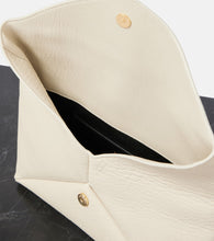 Saint Laurent Cassandre Large leather clutch