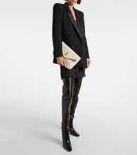 Saint Laurent Cassandre Large leather clutch