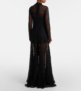 David Koma Macramé gown