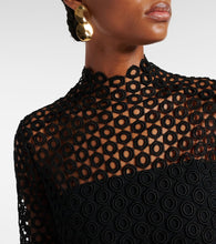 David Koma Macramé gown