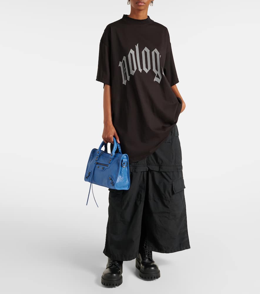 Balenciaga Le City Small leather tote bag