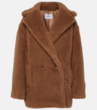 Max Mara Dramma wool and silk teddy jacket - Max Mara Dramma 羊毛真丝泰迪熊外套