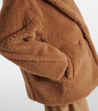 Max Mara Dramma wool and silk teddy jacket