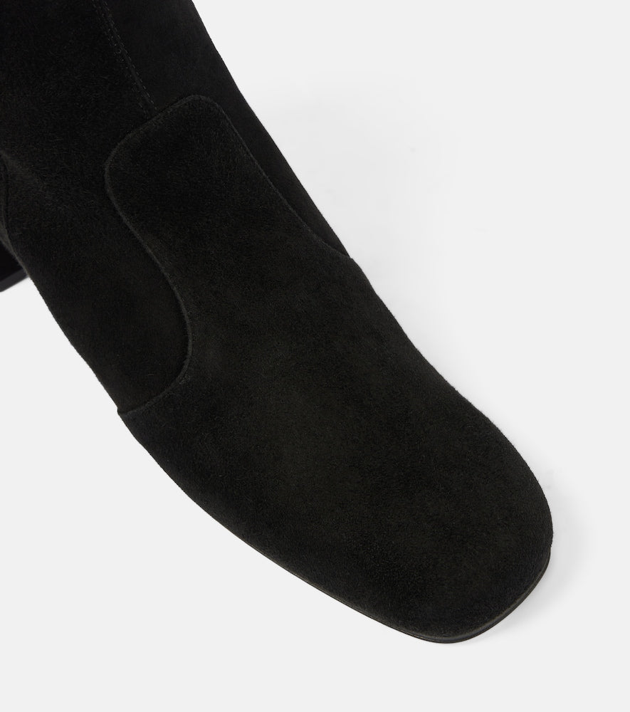 Roger Vivier Tr√É¬©s Vivier 45 suede ankle boots