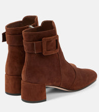 Roger Vivier Tres Vivier Polly suede ankle boots