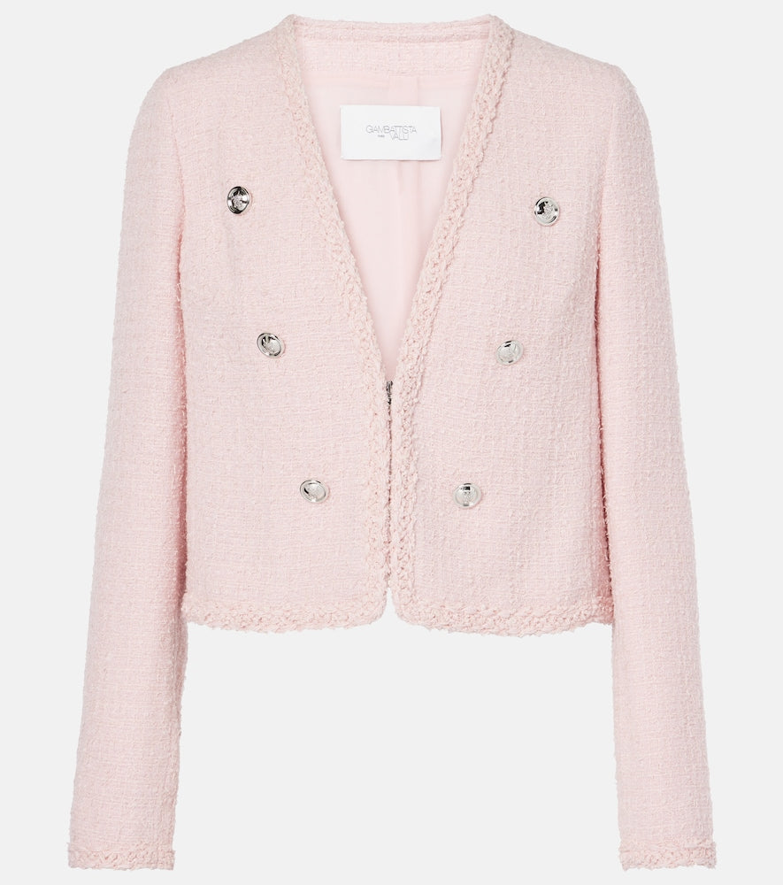 Giambattista Valli Wool-blend tweed jacket - Giambattista Valli 羊毛混纺粗花呢外套