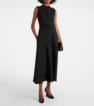 Safiyaa Mary tweed midi dress