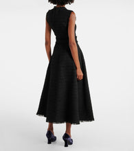 Safiyaa Mary tweed midi dress