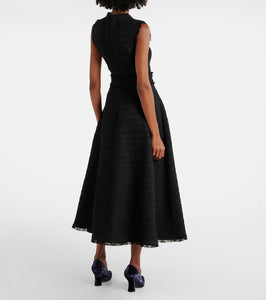 Safiyaa Mary tweed midi dress