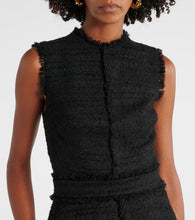 Safiyaa Mary tweed midi dress