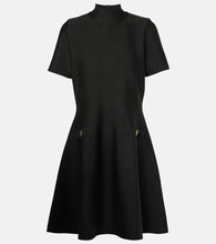 Oscar de la Renta Wool-blend minidress. Oscar de la Renta 羊毛混纺迷你连衣裙