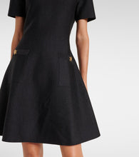 Oscar de la Renta Wool-blend minidress