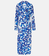 Dries Van Noten Printed wrap coat - Dries Van Noten 印花裹身大衣