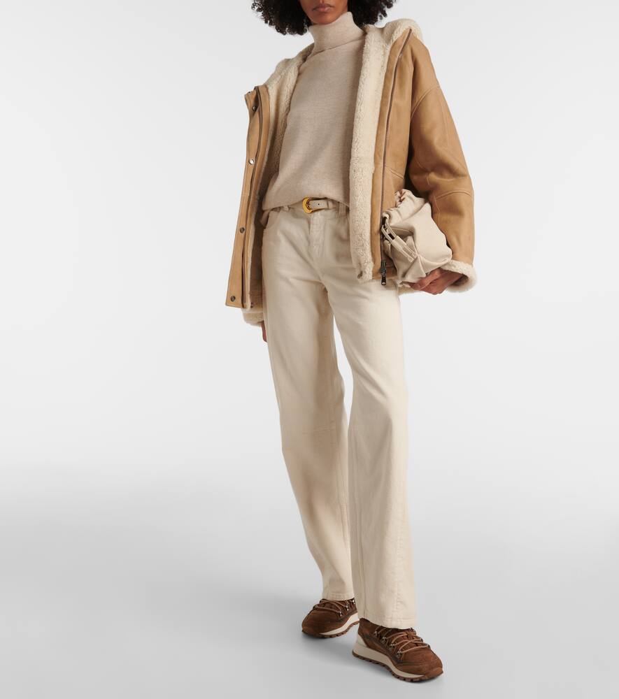 Brunello Cucinelli Monili suede sneakers