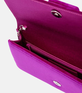 Manolo Blahnik Maygot velvet clutch