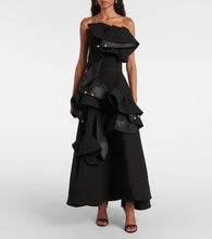 Maticevski Fateful ruffled strapless gown