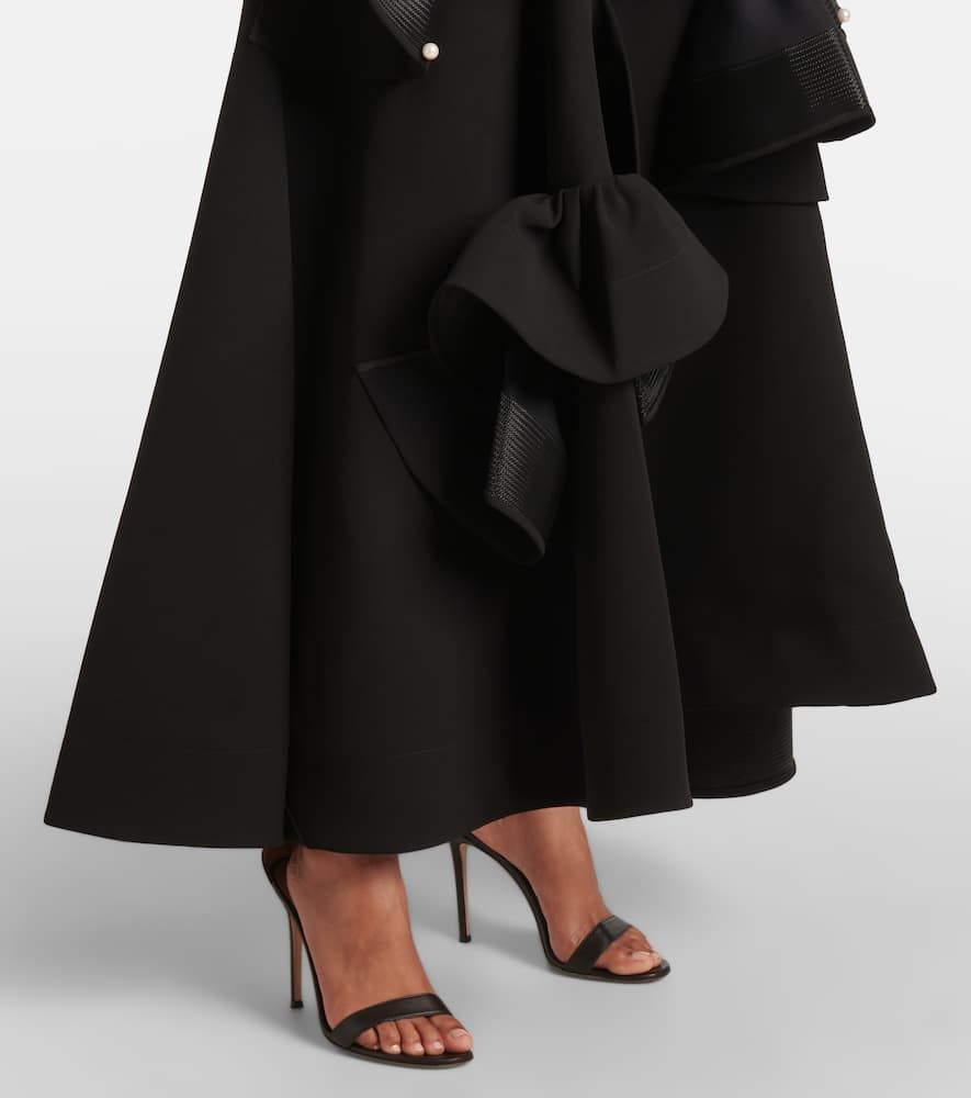 Maticevski Fateful ruffled strapless gown
