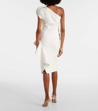 Maticevski Bridal Rhythm ruffled midi dress