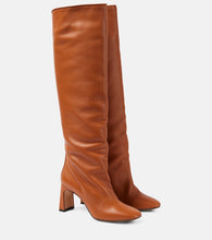 Souliers Martinez Roberta leather knee-high boots - Souliers Martinez Roberta 皮革过膝长靴