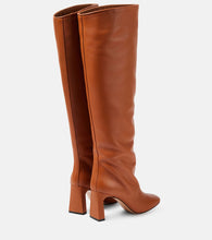 Souliers Martinez Roberta leather knee-high boots