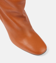 Souliers Martinez Roberta leather knee-high boots