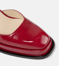 Souliers Martinez Malasana leather platform pumps