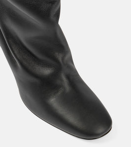 Souliers Martinez Roberta leather knee-high boots