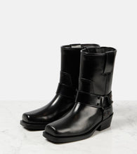 Valentino Garavani Rockstud leather biker boots