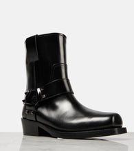 Valentino Garavani Rockstud leather biker boots