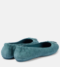 Tory Burch Minnie suede ballet flats