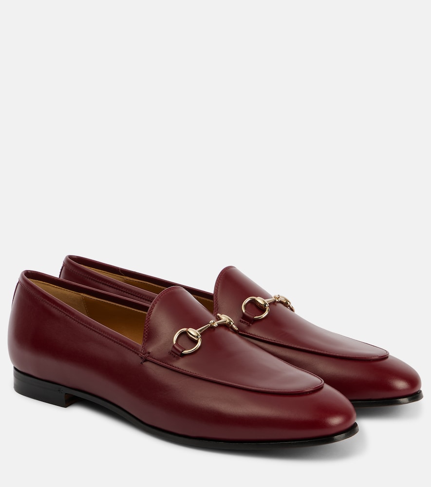 Gucci Gucci Jordaan Horsebit leather loafers - Gucci Gucci Jordaan 马衔扣皮革乐福鞋