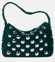 Khaite Elena Small studded suede shoulder bag. Shop Khaite Top-Handle Bags for women now.