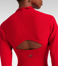 Vivienne Westwood Knitted wool midi dress