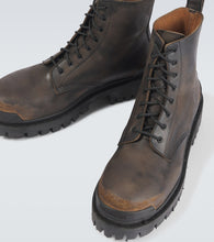 Balenciaga Strike leather boots