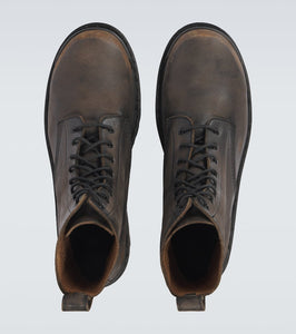 Balenciaga Strike leather boots