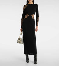 Max Mara Enziana wool-blend crêpe maxi dress