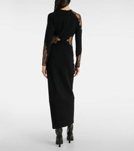 Max Mara Enziana wool-blend crêpe maxi dress