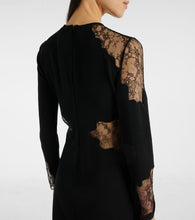 Max Mara Enziana wool-blend crêpe maxi dress