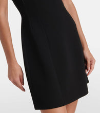 Max Mara Trani strapless cotton minidress