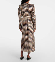 'S Max Mara Fleur floral silk maxi dress