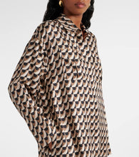 'S Max Mara Fleur floral silk maxi dress