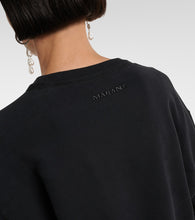 Marant Etoile Pipper cotton jersey sweatshirt dress