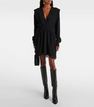 Marant Etoile Felie lace-trimmed minidress