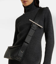 Alexander McQueen T-Bar Sling leather crossbody bag